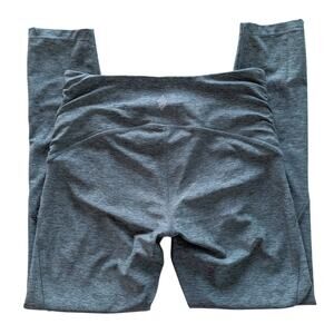 Free People Criss Cross Dark Green Heathered Leggings size Small